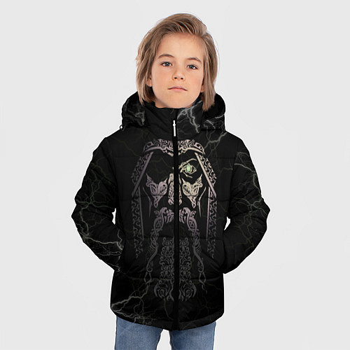 Зимняя куртка для мальчика Odin / 3D-Черный – фото 3