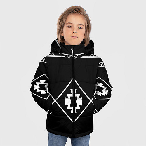Зимняя куртка для мальчика КИМОНО ДРАКЕНА V2 / 3D-Черный – фото 3