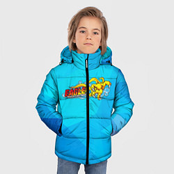 Куртка зимняя для мальчика Eagle Орел, цвет: 3D-черный — фото 2