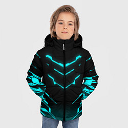 Куртка зимняя для мальчика DEAD SPACE АЙЗЕК КЛАРК, цвет: 3D-черный — фото 2
