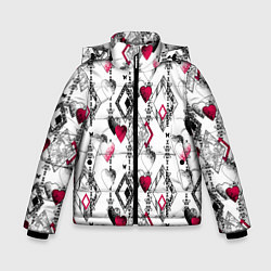 Зимняя куртка для мальчика Абстрактный современный узор