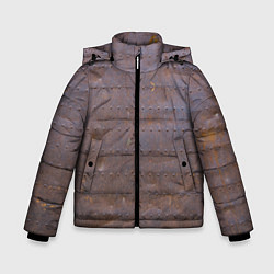 Зимняя куртка для мальчика Ржавый металл