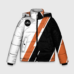 Куртка зимняя для мальчика CS:GO Asiimov Edition, цвет: 3D-черный