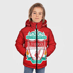 Куртка зимняя для мальчика F C LIVERPOOL, цвет: 3D-красный — фото 2