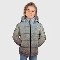Куртка зимняя для мальчика Металликскин, цвет: 3D-черный — фото 2