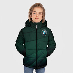 Куртка зимняя для мальчика GREEN BMW, цвет: 3D-светло-серый — фото 2