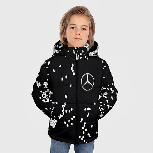 Зимняя куртка для мальчика Мерин / 3D-Черный – фото 3