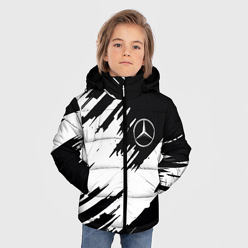 Зимняя куртка для мальчика Новый мерин / 3D-Черный – фото 3