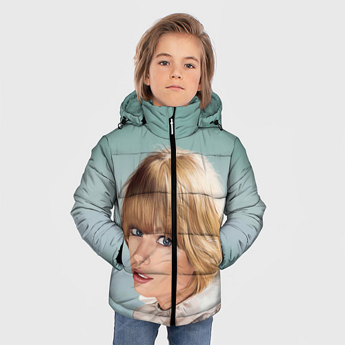Зимняя куртка для мальчика Обворожительная Тейлор / 3D-Черный – фото 3