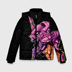 Зимняя куртка для мальчика Evangelion Eva 01