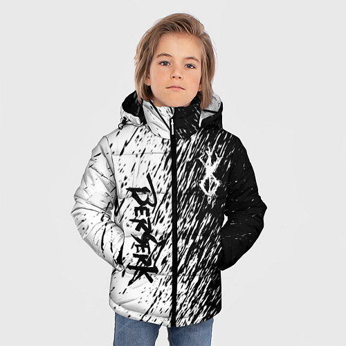 Зимняя куртка для мальчика Anime Berserk / 3D-Черный – фото 3