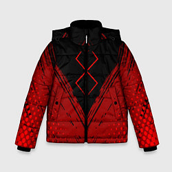Куртка зимняя для мальчика Berserk - Берсерк, цвет: 3D-черный