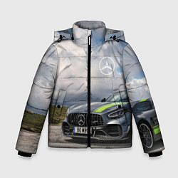 Зимняя куртка для мальчика Mercedes V8 Biturbo Racing Team AMG