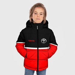 Куртка зимняя для мальчика Toyota Два цвета, цвет: 3D-черный — фото 2