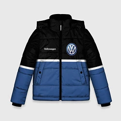 Куртка зимняя для мальчика VW Два цвета, цвет: 3D-черный