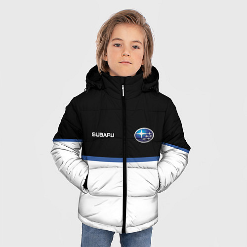 Зимняя куртка для мальчика Subaru Два цвета / 3D-Черный – фото 3