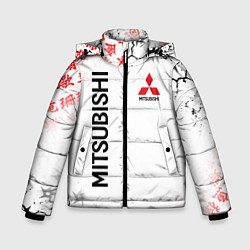 Куртка зимняя для мальчика MITSUBISHI JAPAN STYLE SAMURAI AUTO, цвет: 3D-красный