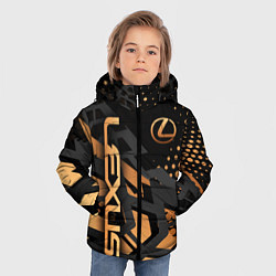 Куртка зимняя для мальчика Lexus Лексус, цвет: 3D-черный — фото 2