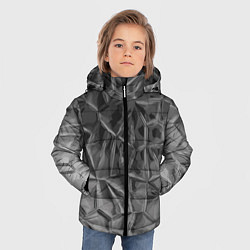 Куртка зимняя для мальчика Pattern 2022 vanguard, цвет: 3D-светло-серый — фото 2