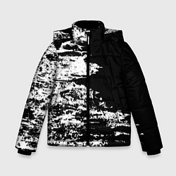 Куртка зимняя для мальчика Abstraction pattern 2022 vanguard, цвет: 3D-светло-серый