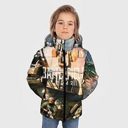Куртка зимняя для мальчика Battlefield 2042 - отряд, цвет: 3D-черный — фото 2