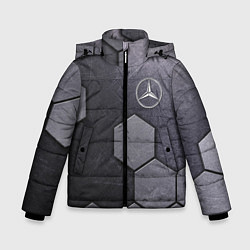 Куртка зимняя для мальчика Mercedes-Benz vanguard pattern, цвет: 3D-светло-серый