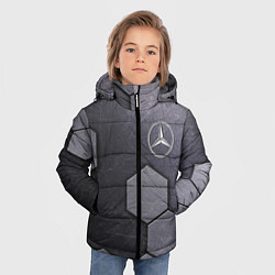 Куртка зимняя для мальчика Mercedes-Benz vanguard pattern, цвет: 3D-светло-серый — фото 2