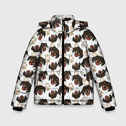 Зимняя куртка для мальчика Такса Dachshund Dog