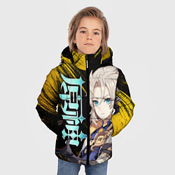 Куртка зимняя для мальчика АЛЬБЕДО ПРИНЦ МЕЛА 2 3, цвет: 3D-светло-серый — фото 2