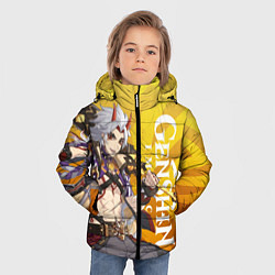 Куртка зимняя для мальчика ARATAKI ITTO GEO, цвет: 3D-светло-серый — фото 2
