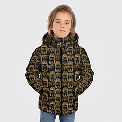 Куртка зимняя для мальчика Buddha Будда, цвет: 3D-светло-серый — фото 2