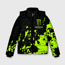 Зимняя куртка для мальчика Monster Energy green