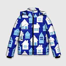 Куртка зимняя для мальчика Хочу дом, цвет: 3D-черный