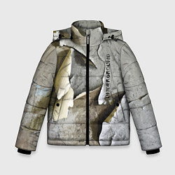 Куртка зимняя для мальчика Underground 2057, цвет: 3D-черный