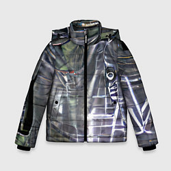 Куртка зимняя для мальчика Light Kevlar, цвет: 3D-черный