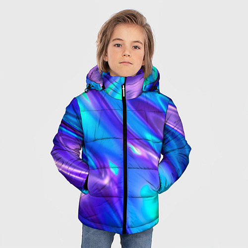 Зимняя куртка для мальчика Neon Holographic / 3D-Красный – фото 3