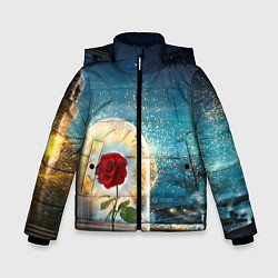 Куртка зимняя для мальчика Роза в Колбе, цвет: 3D-черный