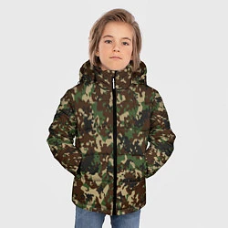 Куртка зимняя для мальчика Камуфляж Излом, цвет: 3D-светло-серый — фото 2