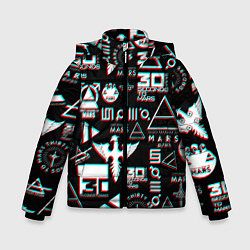 Зимняя куртка для мальчика 30 Seconds to Mars - Glitch