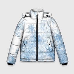 Зимняя куртка для мальчика Коллекция Зимняя сказка Снежинки Sn-1