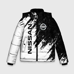 Куртка зимняя для мальчика Nissan xtrail, цвет: 3D-светло-серый