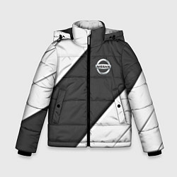 Куртка зимняя для мальчика Nissan ниссан авто, цвет: 3D-светло-серый