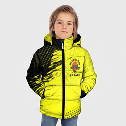 Куртка зимняя для мальчика Кобра Кай Каратэ, цвет: 3D-светло-серый — фото 2