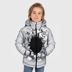 Куртка зимняя для мальчика Portal 2099, цвет: 3D-черный — фото 2