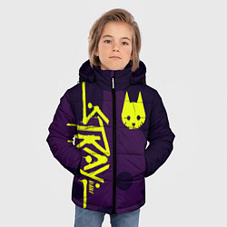 Куртка зимняя для мальчика Stray, цвет: 3D-черный — фото 2