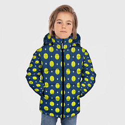 Куртка зимняя для мальчика Мячики для Тенниса, цвет: 3D-светло-серый — фото 2