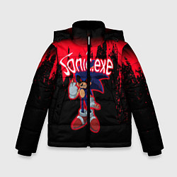 Зимняя куртка для мальчика Sonic Exe супер Игра супер!