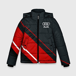 Зимняя куртка для мальчика Audi sport red