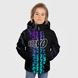 Куртка зимняя для мальчика VOLVO ато супер, цвет: 3D-черный — фото 2
