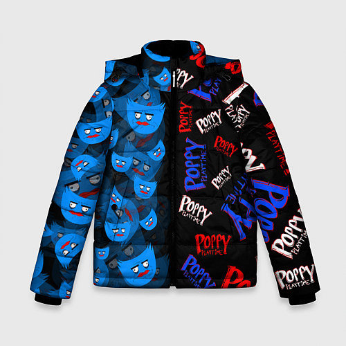 Зимняя куртка для мальчика Poppy Half Patter / 3D-Светло-серый – фото 1